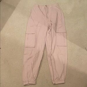 Women's Beige Cargo Pants